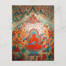 Amitabha Buddha Sukhavati Pure Land Postkarte