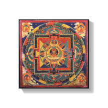 Amitayus mandala, tibetische Schule des 19. Jahrhu