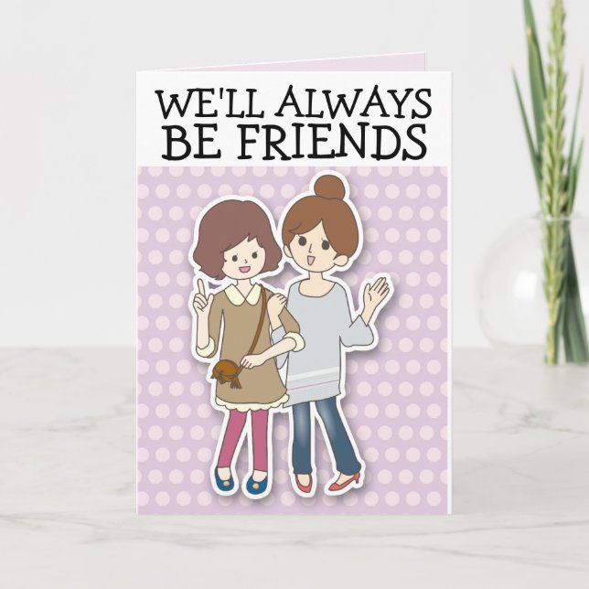 AMITIÉ BEST AMI (BFF) Cartes de voeux (Devant)