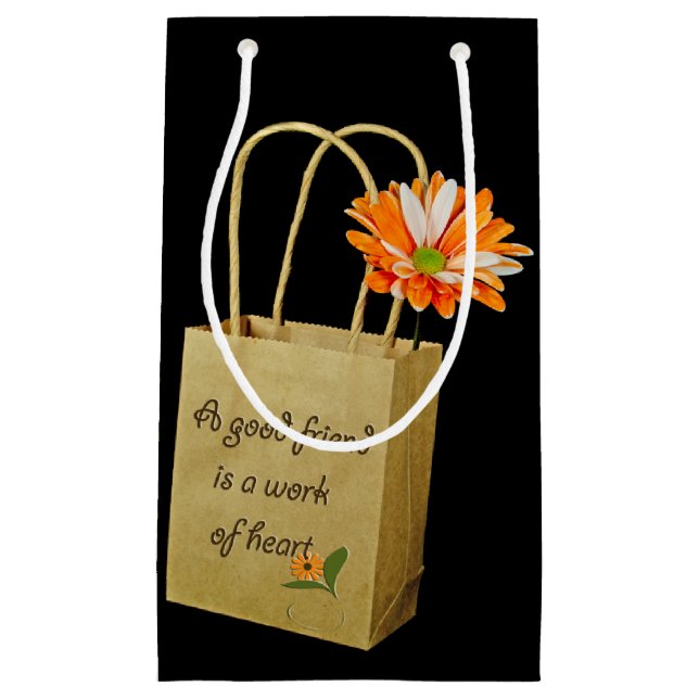 Amitié Daisy dans sac en papier (Devant)