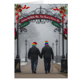 Amitié homosexuelle/Romance Bonne carte de vacance