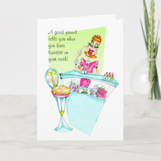 Amitié ou bélier B-Day sur votre carte dentaire