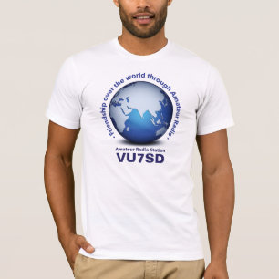 Amitié par le T-shirt par radio amateur [ASIE]