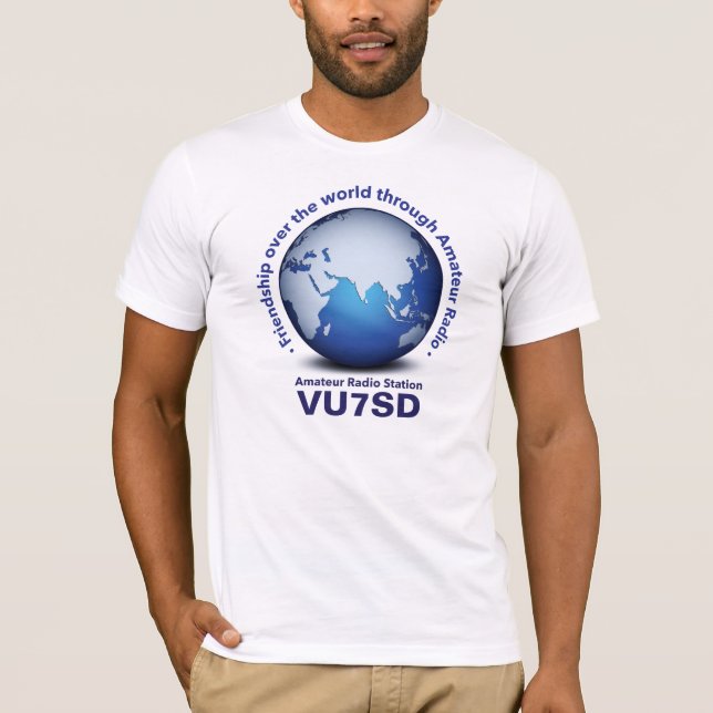 Amitié par le T-shirt par radio amateur [ASIE] (Devant)