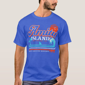 Amity Island Retro Universal UCS LLC T-Shirt