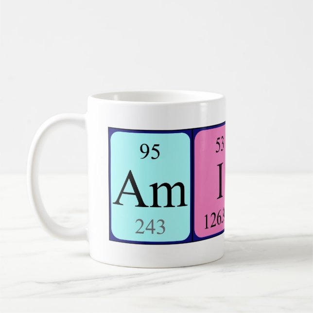 Amity Periodenname Tasse (Links)
