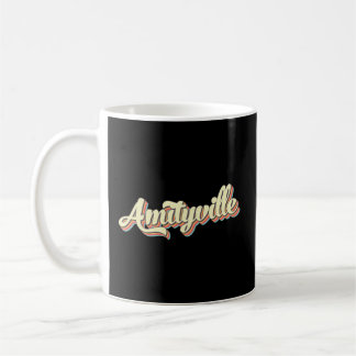 Amityville Baseball Schriftart Kaffeetasse