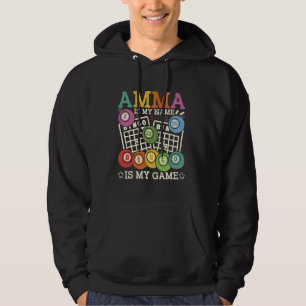Amma ist mein Name Bingo ist mein Spiel Lustiges B Hoodie