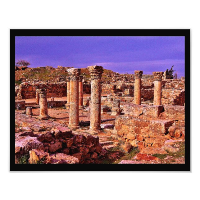 Amman Citadel Fotodruck (Vorne)