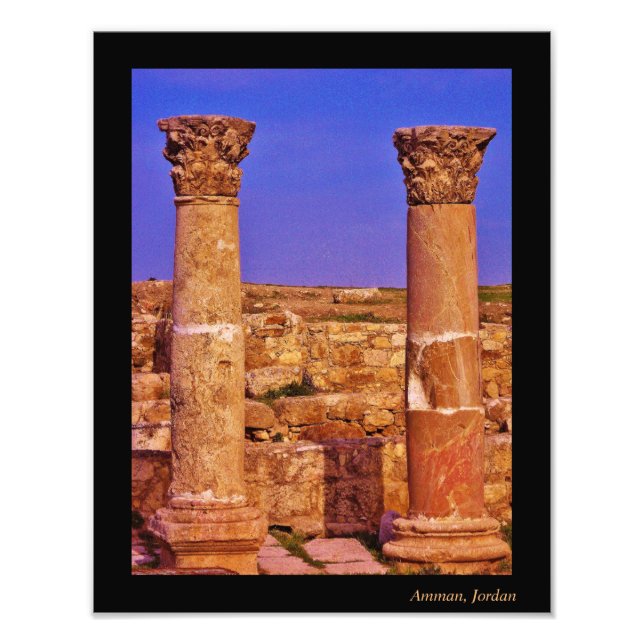 Amman Citadel Fotodruck (Vorne)