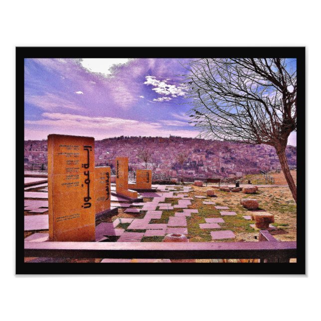 Amman Citadel Fotodruck (Vorne)