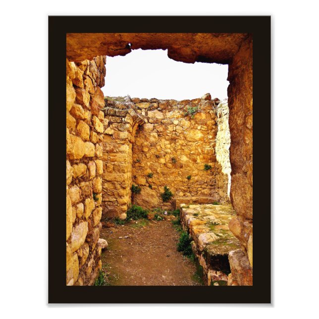 Amman Citadel Ruins Fotodruck (Vorne)