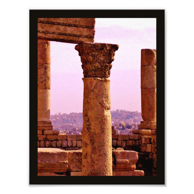 Amman Citadel Ruins Fotodruck (Vorne)