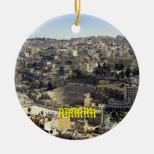 Amman Jordan Scenic Ornament