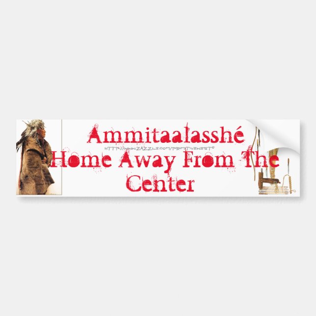 ‚Ammitaalasshé-Crow‘ Autoaufkleber (Vorne)