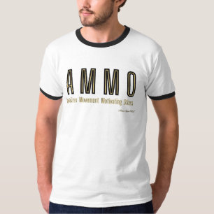 Ammo Apparel USA Akronym Men's Ringer T-Shirt