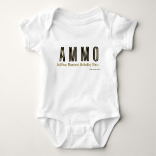 Ammo Apparel USA Akronym Unisex Baby Strampler
