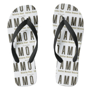 Ammo Apparel USA Akronym Unisex Flip Flops
