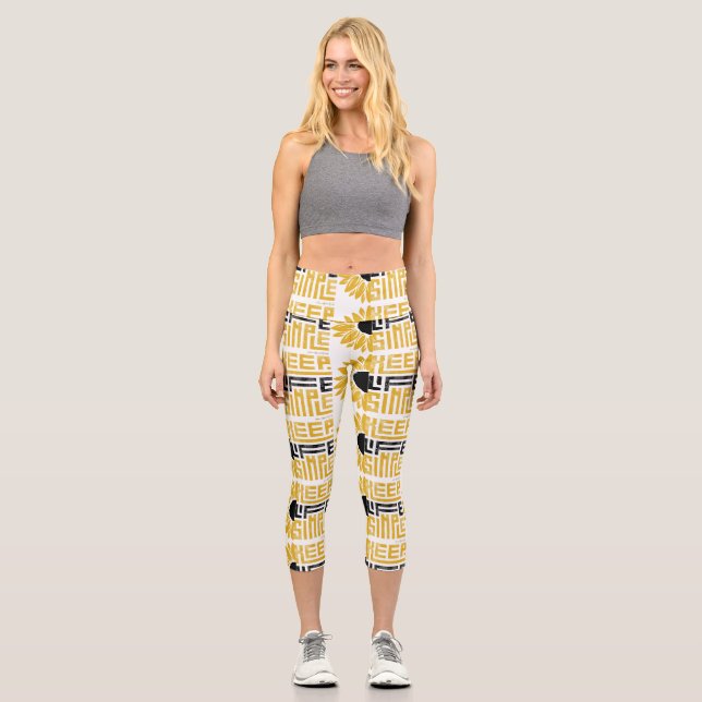 Ammo Apparel USA Behalt Life Simple Women's Capri (Vorderseite)