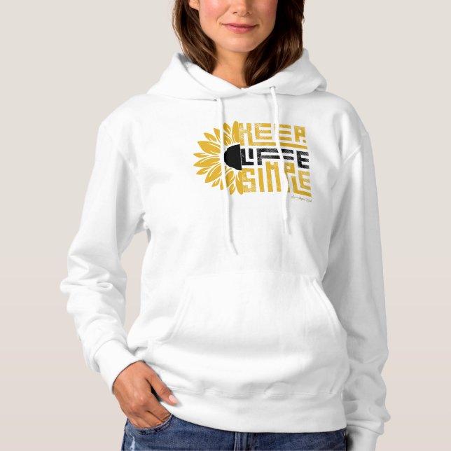 Ammo Apparel USA Behalte Life Simple Women's Hoodi Hoodie (Vorderseite)