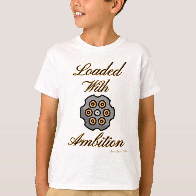 Ammo Apparel USA beladen mit Ambition Boy's T-Shirt (Vorderseite)