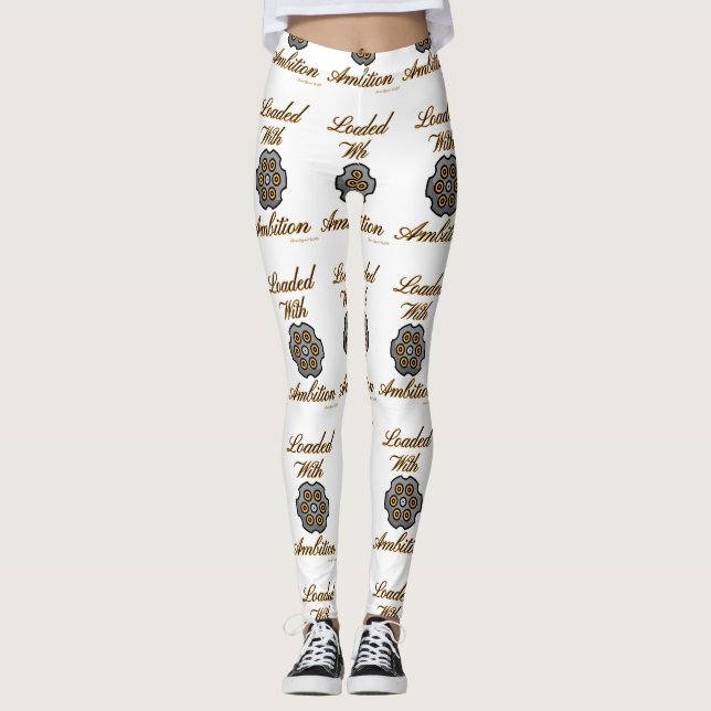 Ammo Apparel USA beladen mit Ambition Women's Leggings (Vorderseite)