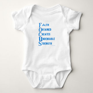Ammo Apparel USA Focus Akronym Unisex Baby Strampler