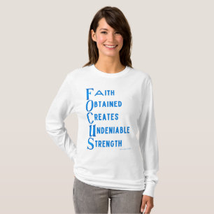 AMMO Apparel USA Focus Akronym Weibchen langen Sie T-Shirt