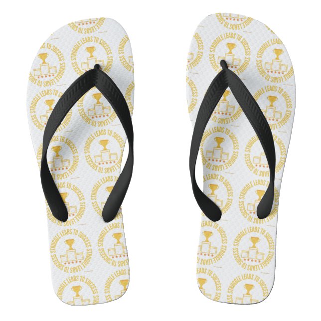 Ammo Apparel USA Kampf um Erfolg Unisex Flip Flops (Fußbett)