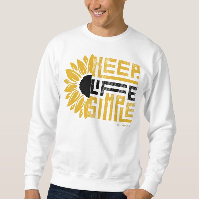 Ammo Apparel USA Keep Life Simple Sweatshirt mascu (Devant)