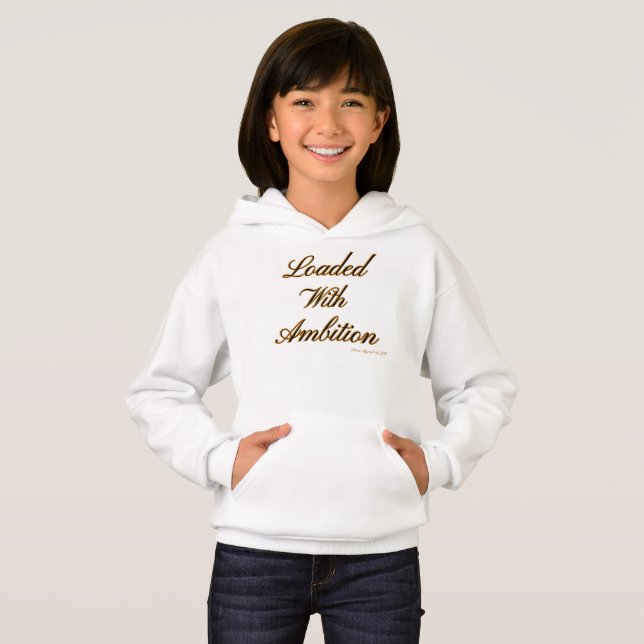 Ammo Apparel USA mit Ambition II Girl's Hoodie (Vorne ganz)