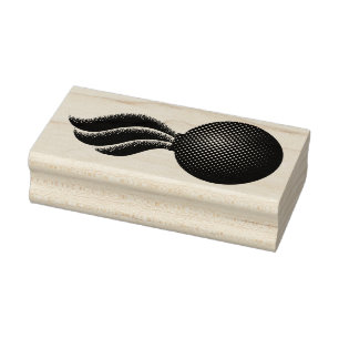 Ammo Pitchpot Bomb Symbol IYAAYAS Gummistempel