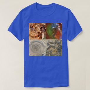 Ammonit-Fossil-Makro-Montage T-Shirt