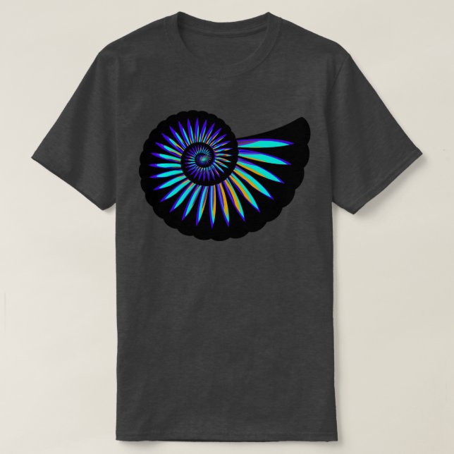 Ammonit Spiral T-Shirt (Design vorne)