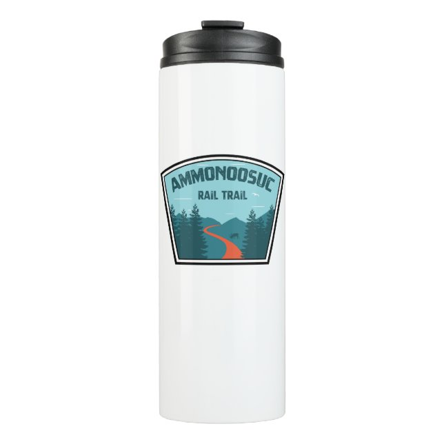 Ammonoosuc Rail Trail New Hampshire Thermosbecher (Vorderseite)