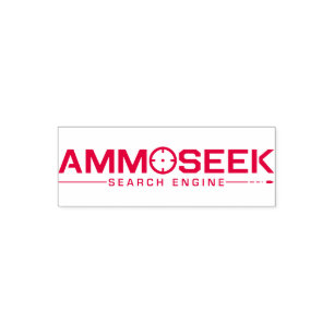AmmoSeek Selbst-Mit Tinte schwärzende Briefmarke Permastempel