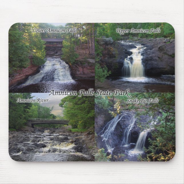 Amnicon Falls Staat Park mousepad (Vorne)