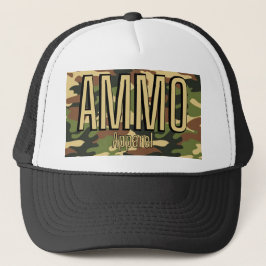 AMO Apparel Classic Army Print Truckerkappe