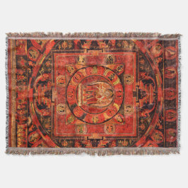Amogapasha Mandala Thangka Decke