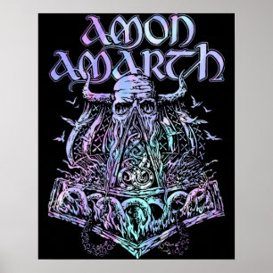 Amon Amarth Musikgeschenk für Männer Frauen Poster