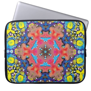 Amonium Kaleidoskop-Laptop-Hülle Laptopschutzhülle
