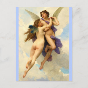 Amor and Psyche - Bouguereau Postkarte