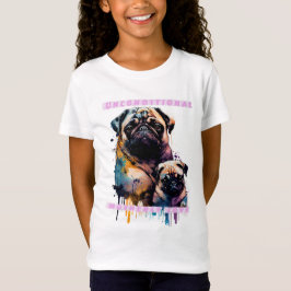 Amor de madre Mops - Mütterliche Amor bedingt T-Shirt