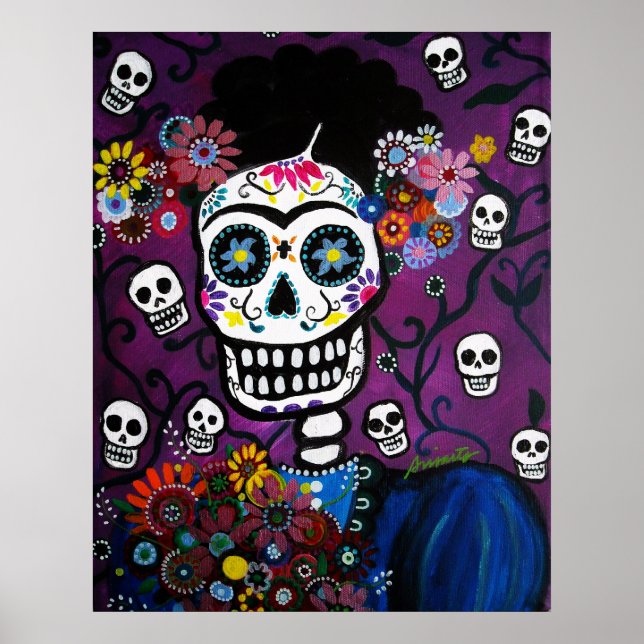 AMOR dia de los muertos Poster (Vorne)