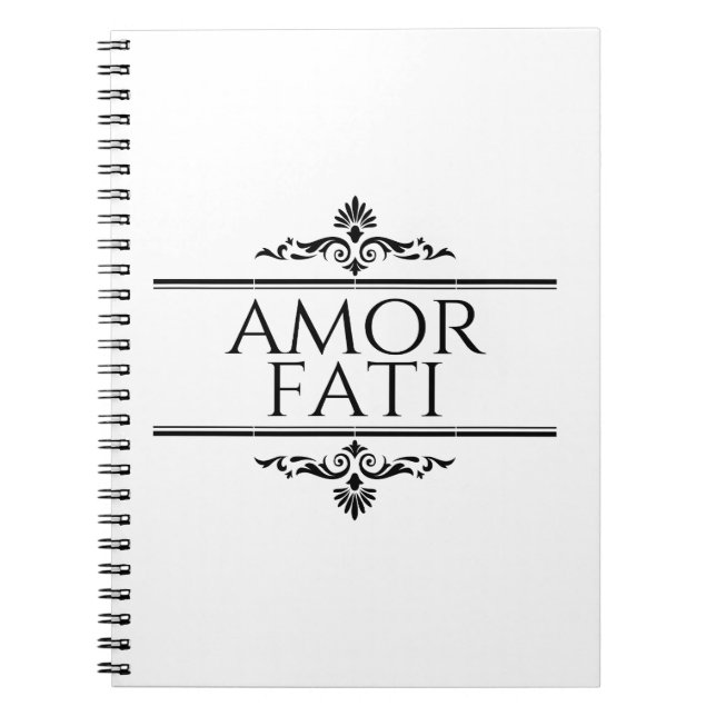 Amor Fati Notizblock (Vorderseite)