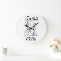 Amor Fati Philosophie Linienkunst