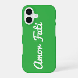 Amor Fati Quote iPhone 16 Case iPhone 16 Hülle