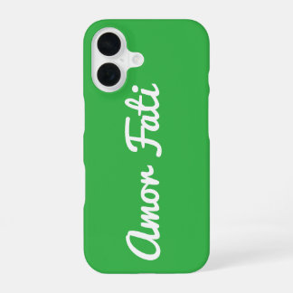 Amor Fati Quote iPhone 16 Case iPhone 16 Hülle