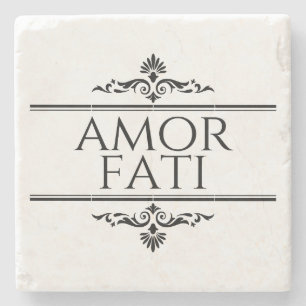 Amor Fati Steinuntersetzer