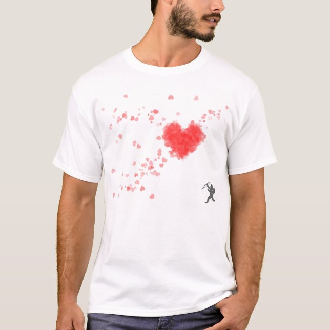 Amor-Herzen T-Shirt (Vorderseite)